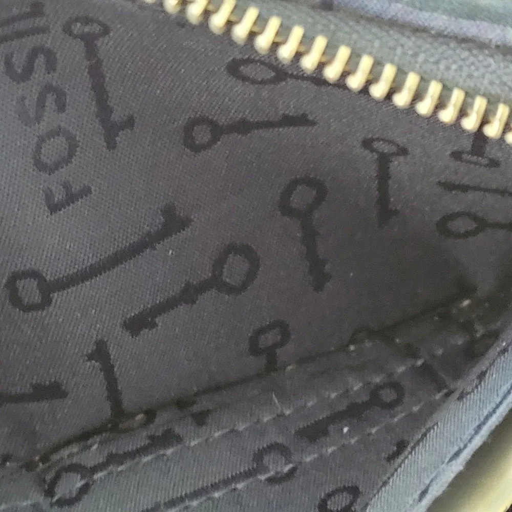 Fossil wallet black